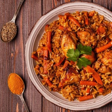 Плов с курицей